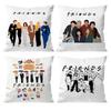 F-Friends TV Show Classic Cushion Cover Pattern Printed Pillowcase for Living Room Sofa Cushion Cover & Bedroom Decor