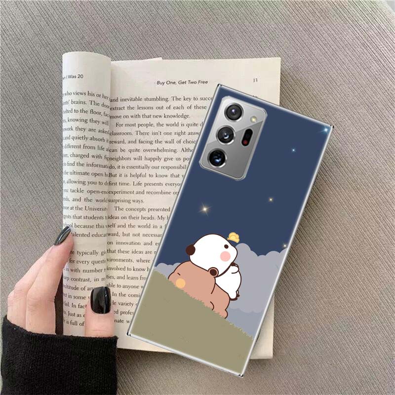 Cute BuBu DuDu Phone Case For Samsung Galaxy S25 Edge S24 S23 FE S22 S26 Ultra S21 S20 S10 Plus Capa Soft