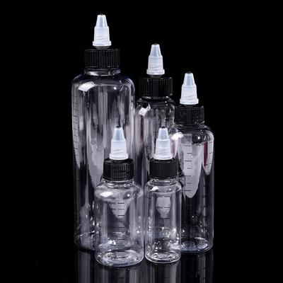 30 ml-250 ml plastikowe butelki z zakraplaczem dla zwierząt domowych Pojemniki z atramentem pigmentowym
