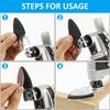 62/77Pcs Oscillating Multi Tool Sanding Pads and Finger Sandpaper Set Sanding Pads 60/80/120/180/240/320Grit Hook&Loop Sandpaper