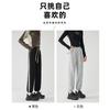 Sweatpants Women's Pants New Small Leggings Gray Casual Autumn and Winter Versatile Velvet Nine-point Sweatpants