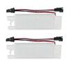 2 Pcs For Opel Astra H J OPC Corsa C D ignia Car LED Number License Plate Lights Lamp Auto Replacement Accessories