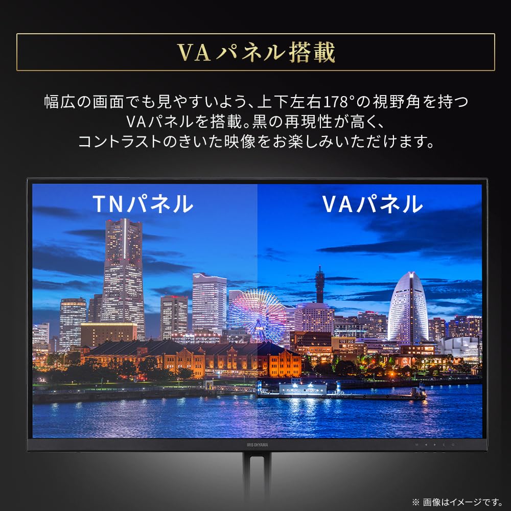 Iris Ohyama Full HD X Made In VA 100Hz Flicker Matte 27-inch (1920 1080) Monitor, Japan, Panel, Built-in Speakers, Reduction, Type, Display, HDMI,