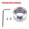 Heating Valve Adapter Radiator Valve Thermostat Head With Strips 304 Stainless Steel Thermostat Adapter for Ra Valve To M30 X 15