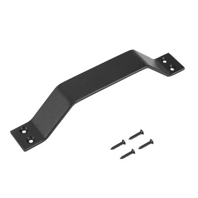 Solid Carbon Steel Pull Handle for Sliding Barn Doors Gates Garages Sheds