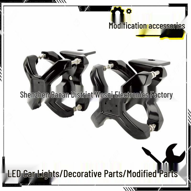 Wrangler Frontstoßstangen-Lichthalterung: Off-Road X Pflaumenblüten-Scheinwerfer Mod.