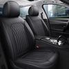 Nappa Leather Universal Car Seat Cushion Cover - Sporty Full Wrap Design, No. 17