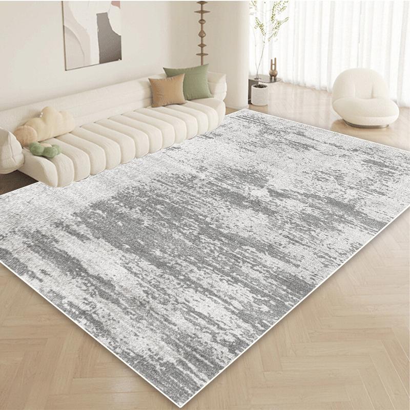 Modern Minimalism Light Colored Carpet Living Room Sofa Area Coffee Tables Non-slip Lint-free Rugs Decoration Bedroom Floor Mat