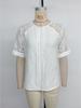 2025 European and American Casual Lace Short-Sleeved Pullover Shirt