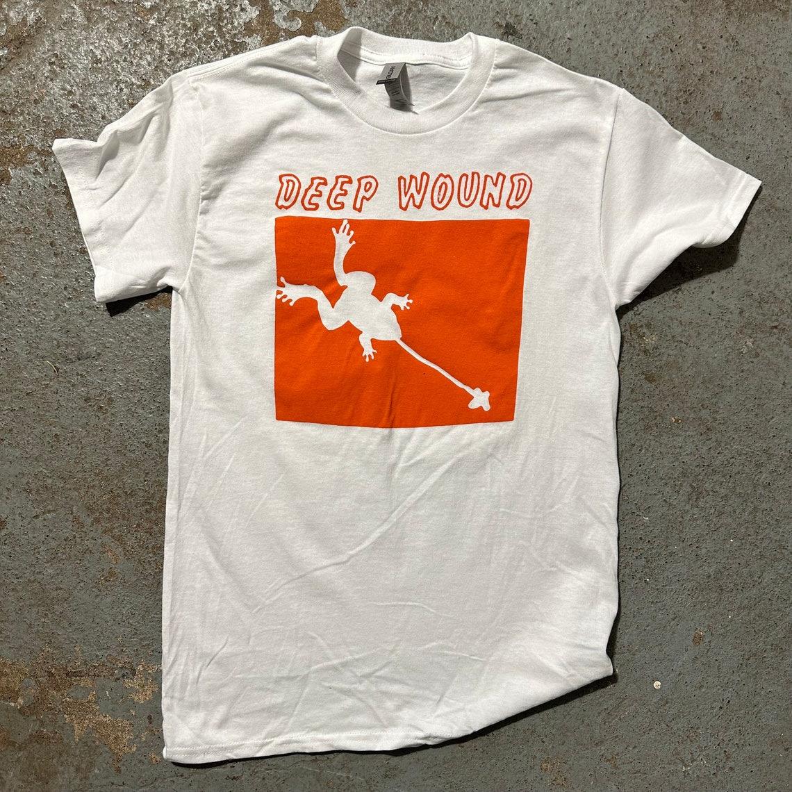 

Deep Wound Shirt punk shirt, hardcore shirt, powerviolence, electro Unisex Shirt L