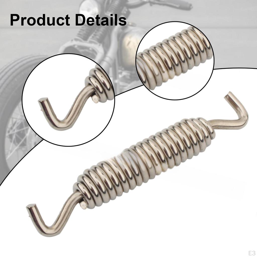 Motorcycle Kickstand Kick Side Stand Spring Replacement Elegant Foot Bracket Sturdy 102