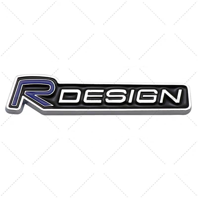 Car Trunk Logo Sticker Decoration Accessories For Volvo Rdesign Polestar AWD V50 S60 XC60 S40 XC40 XC90 V60 S80 S90 V90 V70 T6