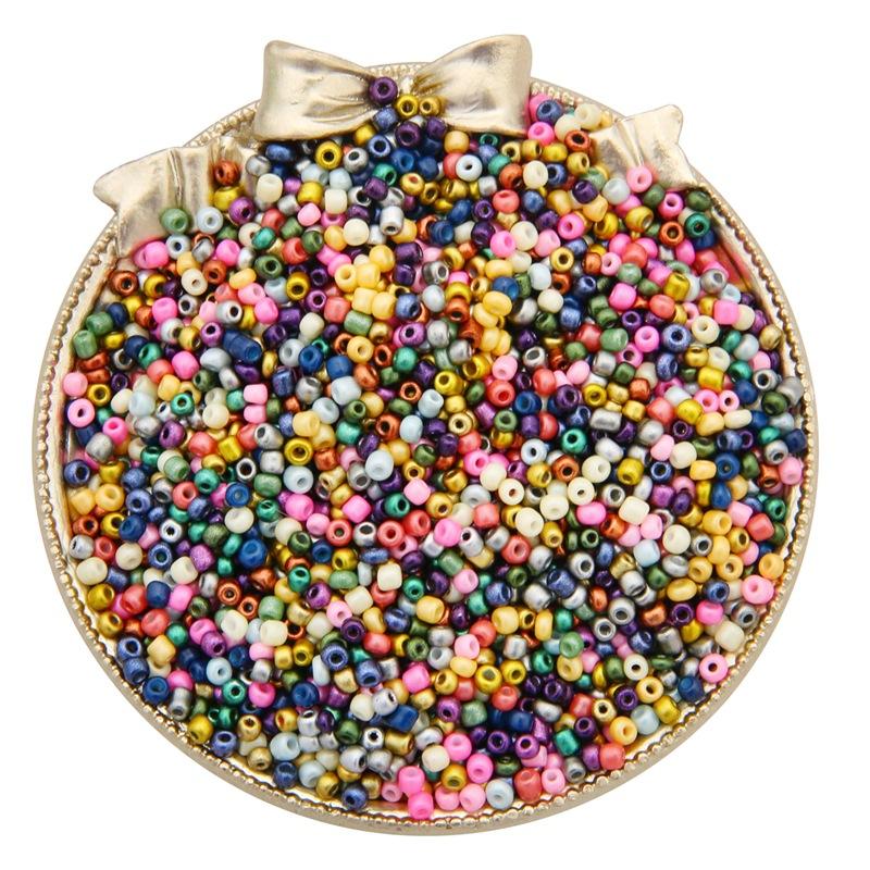 

Изысканные ювелирные аксессуары для изготовления ювелирных изделий, стекло, лак для выпечки, сделай сам, 30 г, бусины ручной работы, мерцающие, 3 мм, браслет, подвеска, 1000 шт., ручные аксессуары