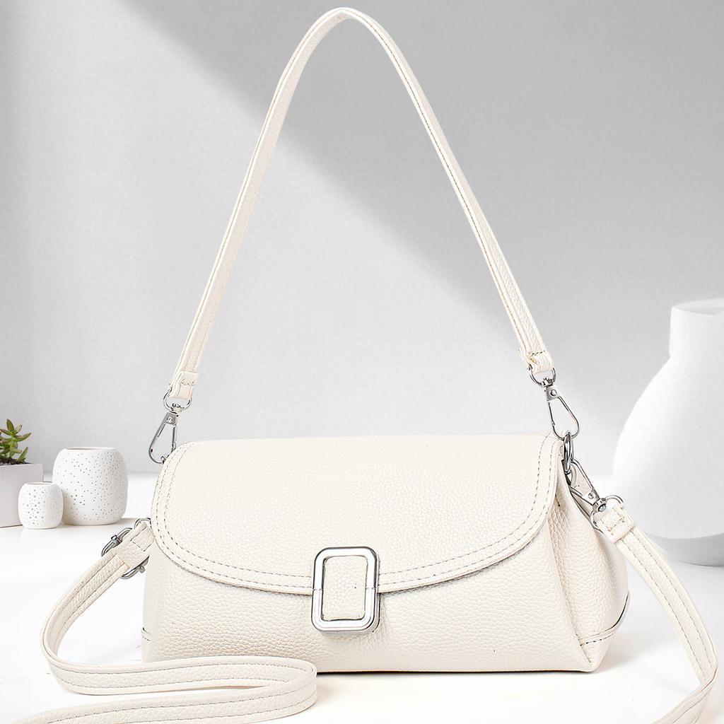 Single Shoulder Small Square Bag 2025 New Simple and Fashionable Women's Bag Commuter Armpit Bag To Work