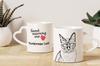 Tonkinese Cat - cat mug, adorable heart-shaped handle mug, universal gift from Art-Dog brand