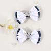 2Pcs Elegant Crown Bow Hair Clips Sweet Rhinestone Butterfly Pearls Hairpins For Girls Children Daily Headwear Hair Accessories
