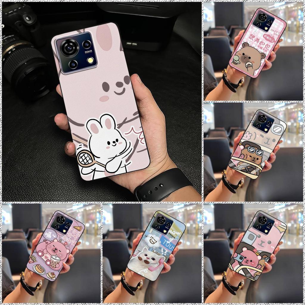 Graffiti Fashion Design Phone Case For ZTE Blade V50 Vita Silicone Protective Cute Durable Shockproof TPU Phone Pouch