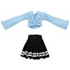 30Cm Lady Doll'S Pleated Skirt Clothes Suit For 1/6 Doll Accessories Dress Up Toys For Children