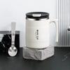 Double-layer Cold Water Drinks Tumbler Non-Slip Handle Thermal Mug Reusable Tea Milk Cups  Outdoor