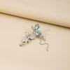 Fortgeschrittene Sense Asymmetrische Ohrclips, Ohrringe Ohne Piercings, Nischen-Design für Damen, Ohrringe, Super Fee Schmetterling Ohne Piercing Ohrknochenclips