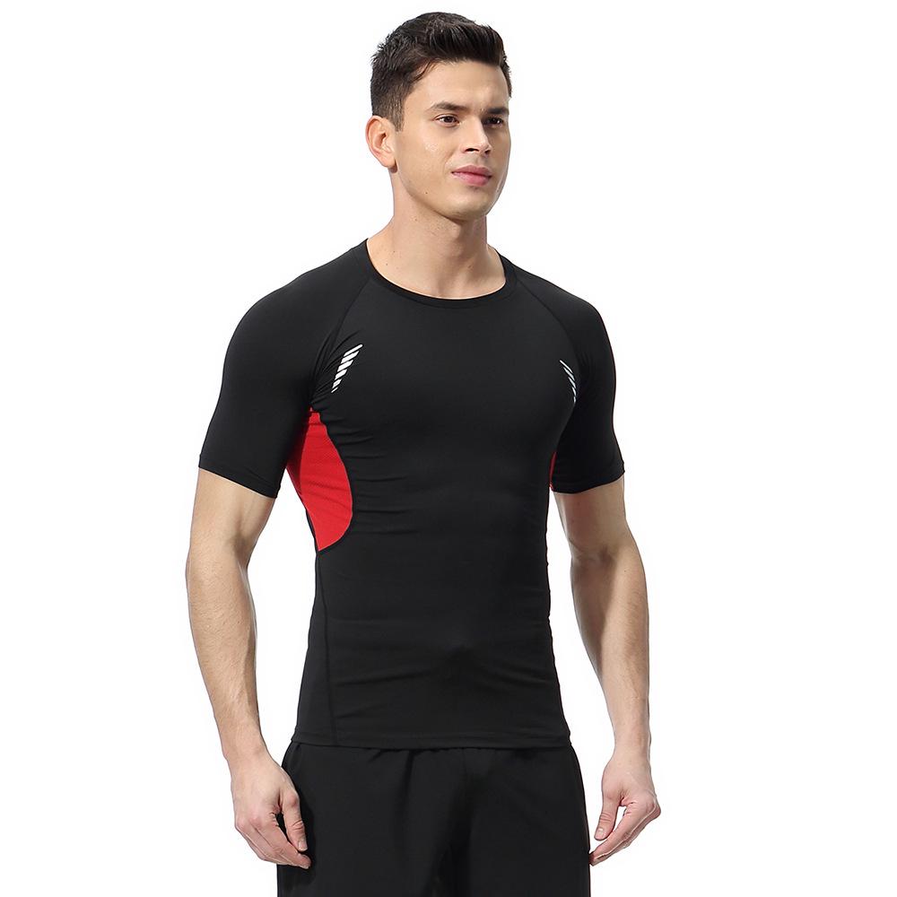 Men's Summer Quick-Dry Elastic T-Shirt for Sports