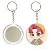 Boys Anime Pendant Keychain Holder Car Keychain Mobile Phone Bag Pendant Cute Kawaii