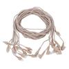 10pcs 3 Pin Hearing Aid Receiver Cable Portable Wear Resistant PVC Hearing Aid Replacement Cord for Hearing Aids