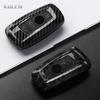 ABS Carbon Fiber Style Car Key Case Cover for BMW 1 3 5 7 Series X1 X3 X4 X5 F10 F15 F16 F20 F30 F18 F25 M3 M4 Accessories Fob