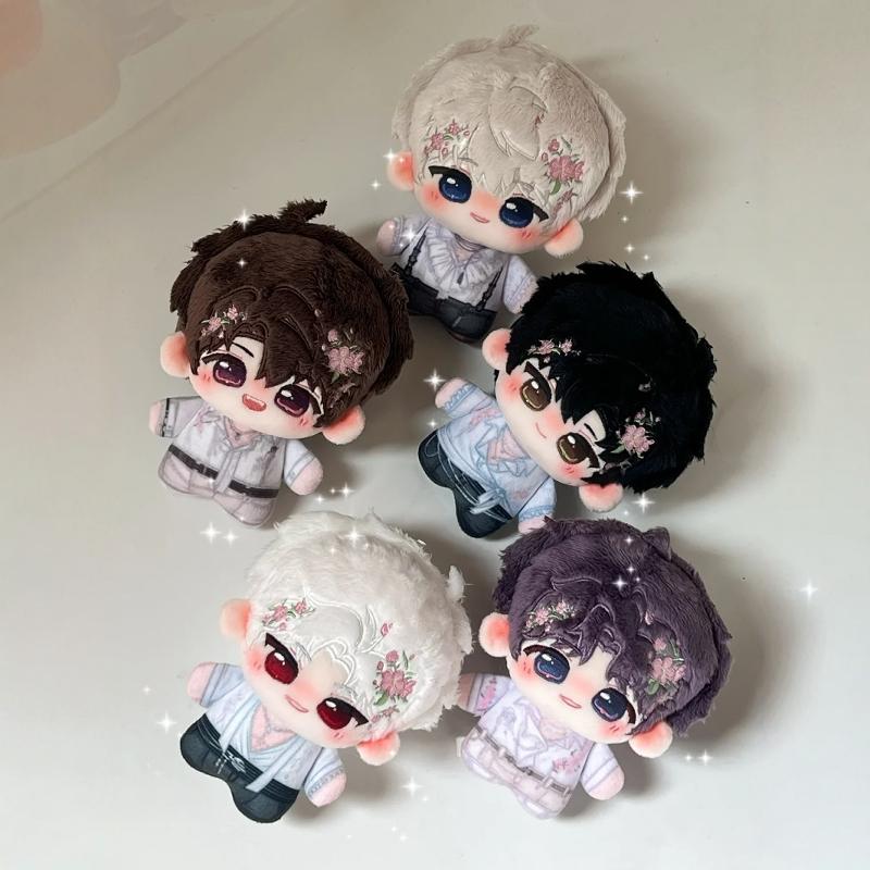 Love And Deepspace Plush Rafayel Xavier Stuffed Toy 10cm Printed Body Figurine Statue Model Collection Decoration Ideal Kid Gift