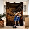 Detective Conan Print Blanket - Soft & Comfortable, for Bedroom, Travel, Sofa, Home Decoration - Birthday Christmas Gift for Friend