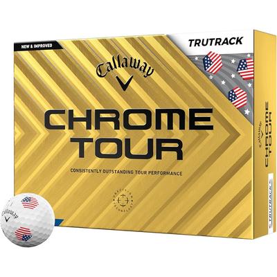 Callaway Chrome Tour 24 TruTrack Golf Balls 4-Piece Structure White