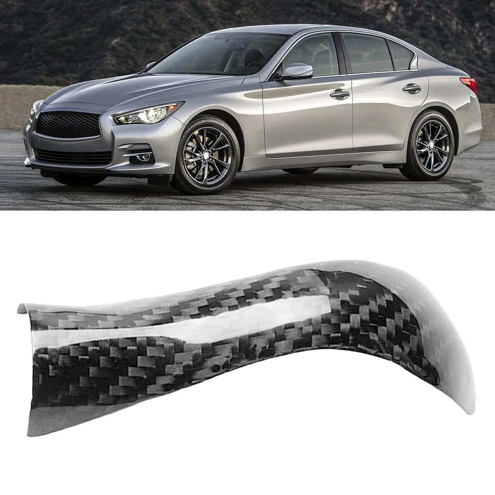 Gear Head Shift Knob Cover Shift Knob Cover Shift Knob Cover Carbon Fiber Direct Installation For Infiniti Q50 For Infiniti Q50