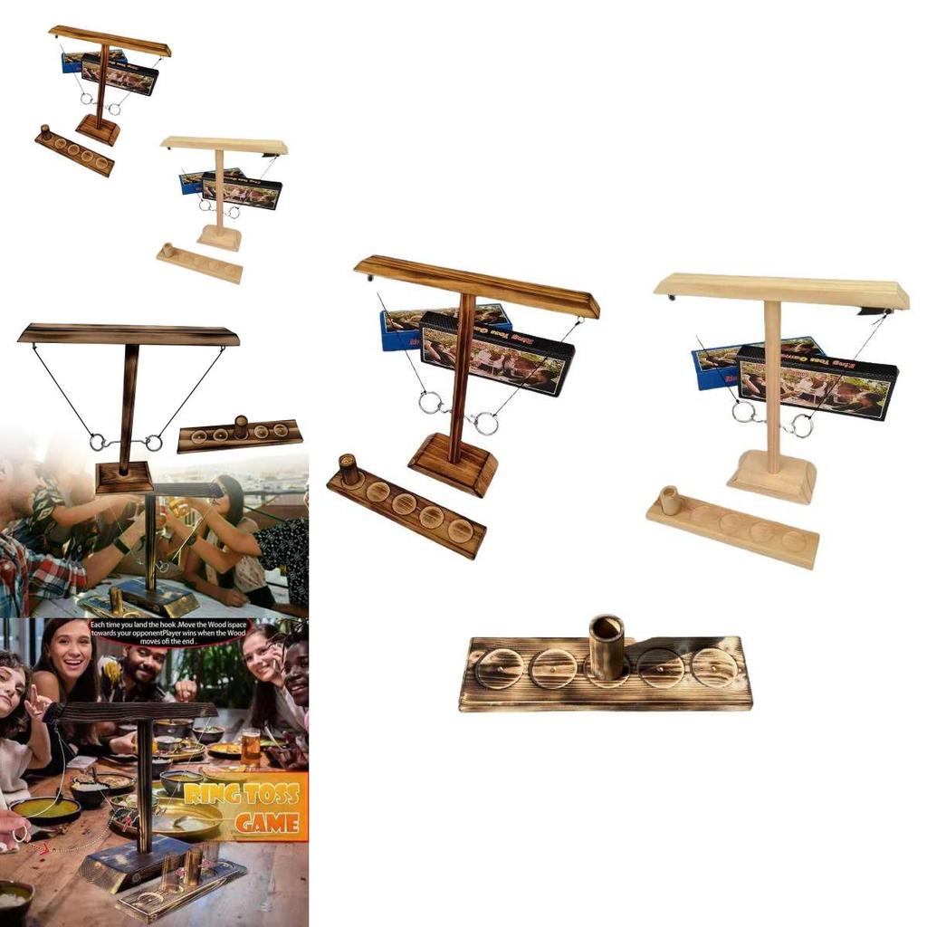 Handcrafted Wooden Hook And Loop Toy Elevate Your Party Game