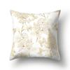 Golden Geometric Puzzle Array Pillow Car Pillow Long Pillow Cushion