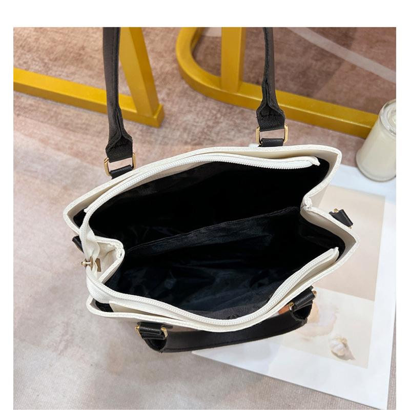 Tooxika New Style Handbag Classic Fashion Double Layer Shoulder Bag Ladies Messenger Bag