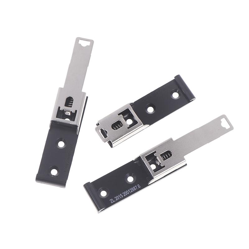 C45 Electrical Installation Guide Rail Buckle 35MM U Shaped DIN Rail Holder Universal Rail Buckle Rail Fixed Clamp Fastener Clip