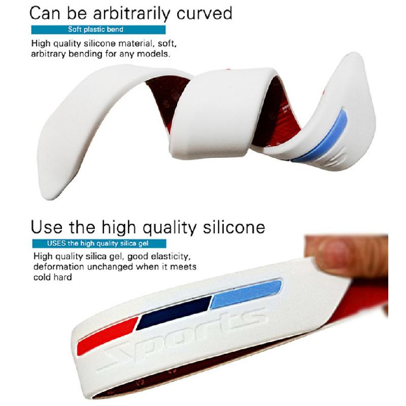 Universal 1Pair Car Bumper Protector Strips Edge Protection Guards Stickers