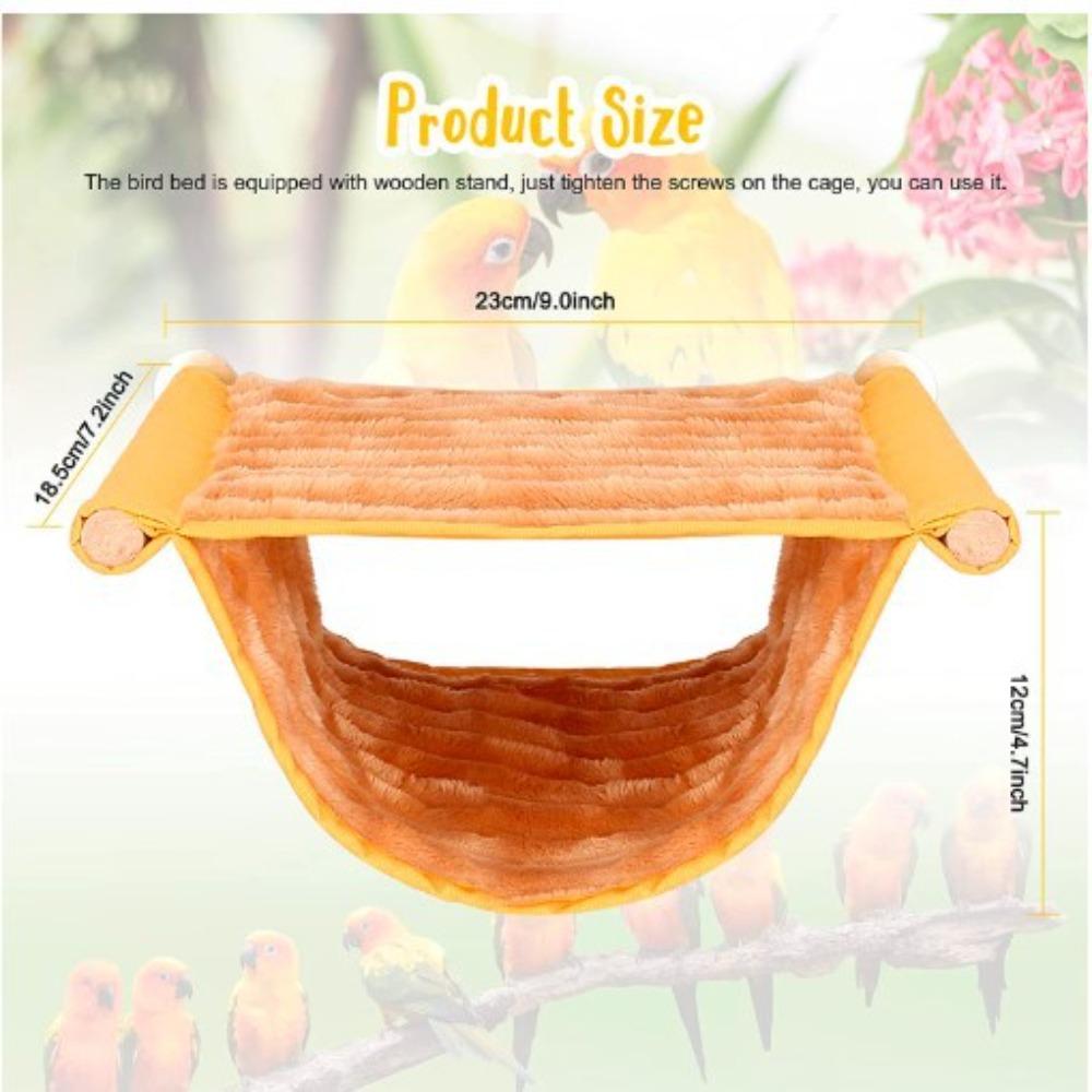 Removable Hamster Nest Warmer Bird Hut Tent Bed Small Animal Bed Hanging Cave  Sleeping Hatching