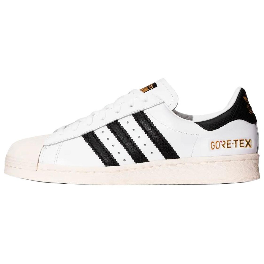 adidas x atmos Superstar 82 Gore-Tex White Black Men s JR7446 EU 46⅔
