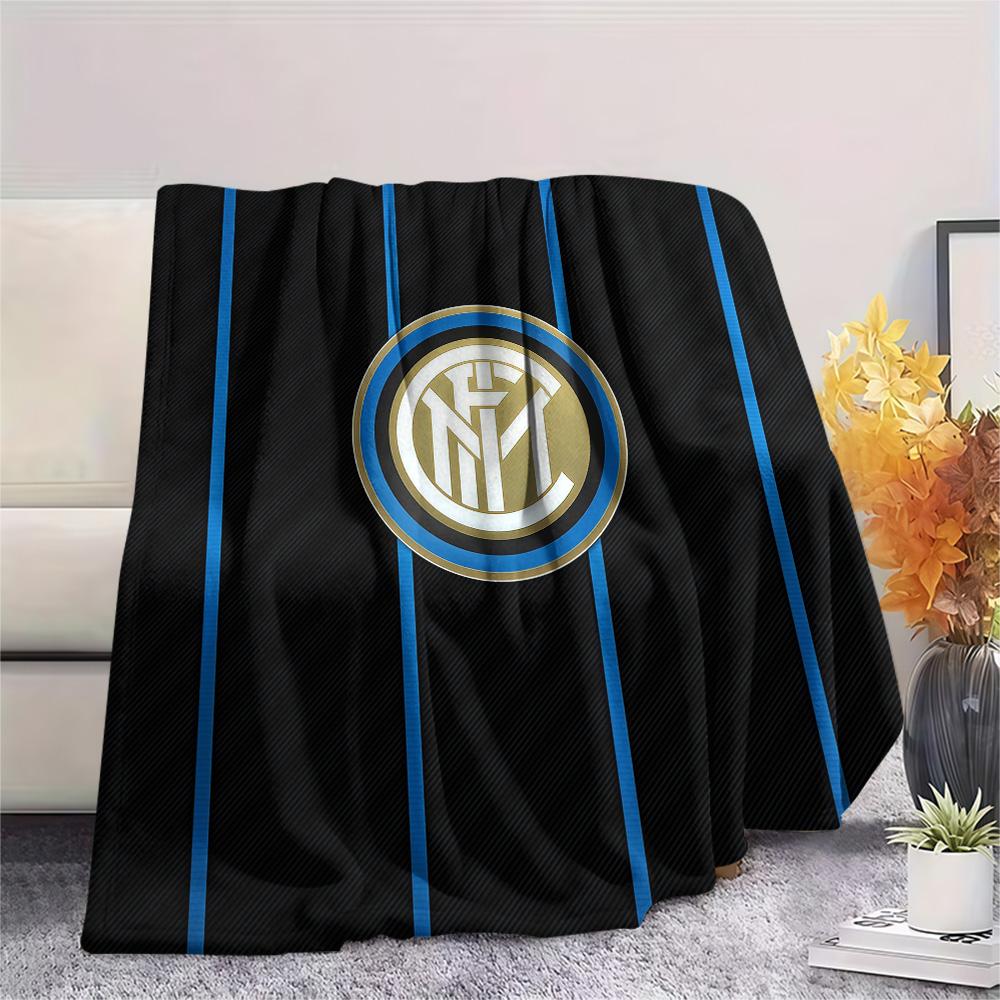 Football Club Internazionale Milano2 Flannel Blanket, High quality Comfortable for All Seasons, Home Decor, Warmth and Comfort