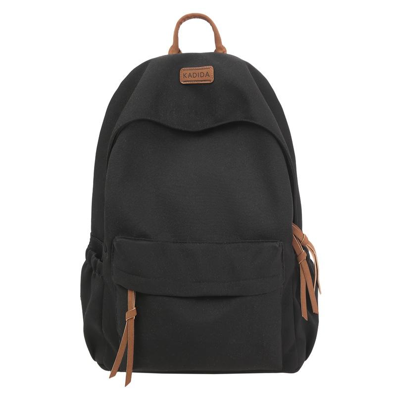 Schoolbag School Bag Male Simple Female College Student High School Student Junior High School Student Backpack Japanese ins Casual Backpack