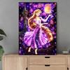 5D Diy Diamond Painting Princess and Lanterns Full Drill Rhinestones Mosaic Embroidery Handmade Products Home Decor Gift