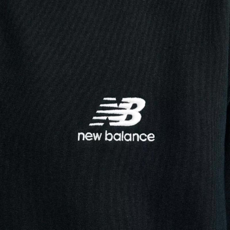 New Balance Half Club New Balance New Balance Common Team Stacked Brushed Half Zip Up