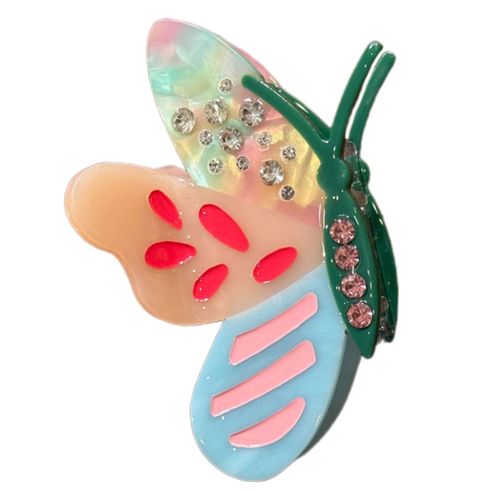 

Butterfly Hair Claw Clip Princess Theme Hair Claw Clamp Lovely Butterfly Hair Barrettes Strong Hold Hairpin for Girls C