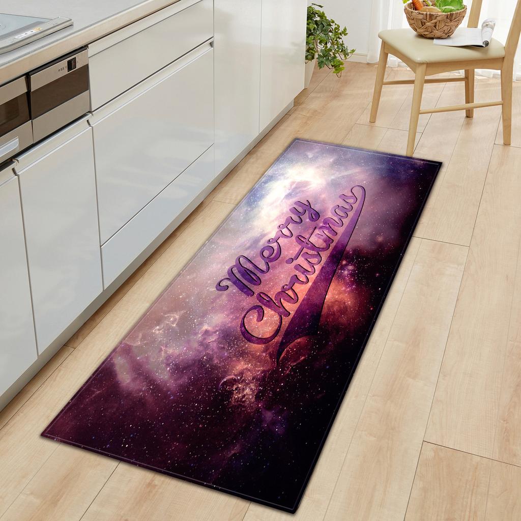 Christmas Floor Mat Kitchen Carpet Doormat Wardrobe Strip
