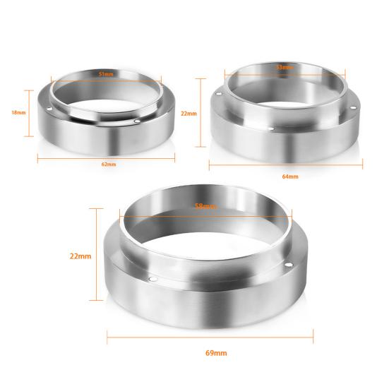 51/53/58mm Magnetic Dosing Ring Bean Brewing Bowl Making Coffee Powder Tool