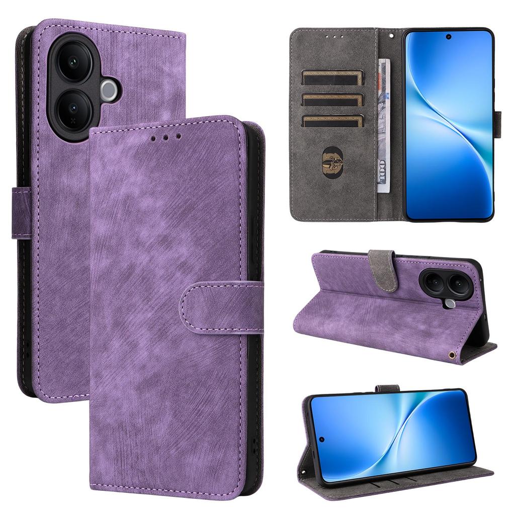 Flip Cover für Vivo V60 Lite PU-Leder Handyhülle Ganzkörperschutz [RFID-Blockierung] Schutzhüllen