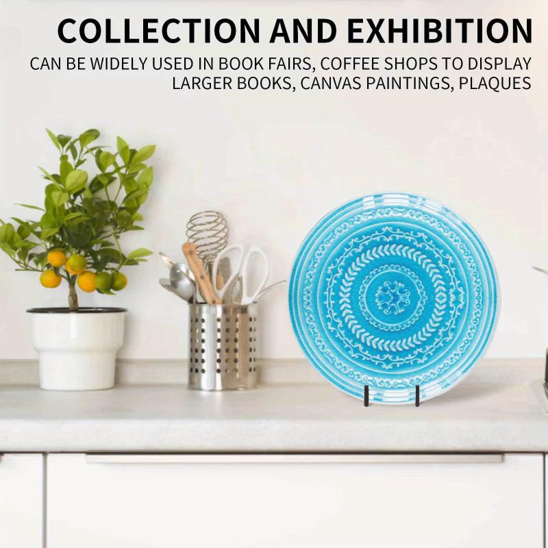 Adjustable Black Metal Easel Oversized for Photos Picture Frames Cookbooks Art Home Living Room Office Decor