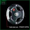 Yojin Rubber-Coated Cast Iron Barbell Plates (50mm Olympic)