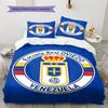 Set Copripiumino Trapuntato Real Oviedo Federa Decorazione per la Casa Regalo di Compleanno (1 * copripiumino + 2 * federa, senza nucleo)